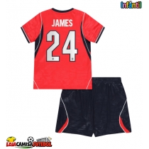Camisa de Futebol Inglaterra Reece James #24 Equipamento Secundário Infantil Mundo 2026 Manga Curta (+ Calças curtas)